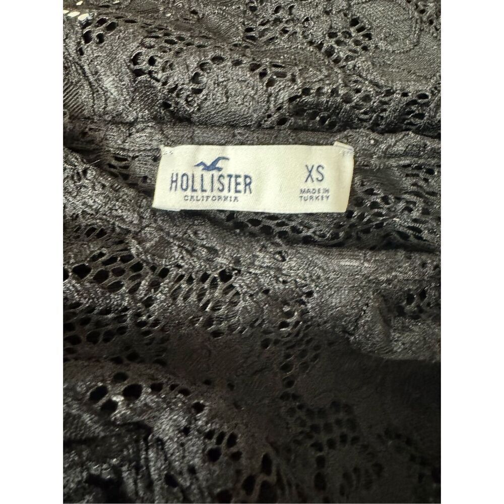 Hollister laced blouse long sleeve size XSmall - Picture 6 of 6